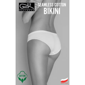 Dámské kalhotky Gatta Seamless Cotton Bikini 41640 černá L