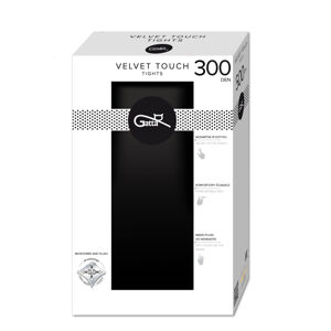 Dámské punčochové kalhoty Gatta Velvet Touch 300 den nero L/XL
