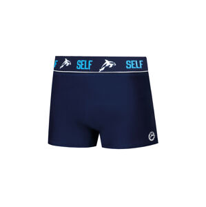 Pánské plavky boxerky Self L8 S-2XL tmavě modrá 3XL