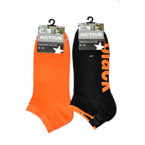 Pánské kotníkové ponožky WiK 16499 Active Sneaker Socks šedá 39-42