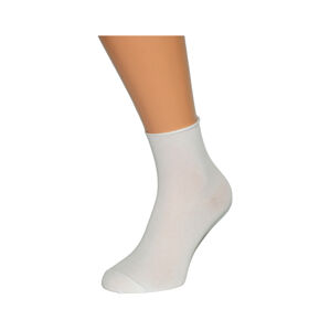 Hladké dámské ponožky Bratex Lady 8422 šedá 36-38