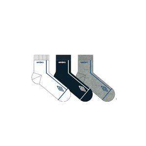 Pánské ponožky Umbro UMSM 0394 Quarter A'3 mix 39-42