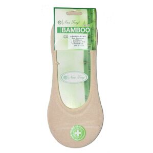 Dámské ponožky baleríny Ulpio 7312 Hladké, bambus šedá-žíhaná 39-41
