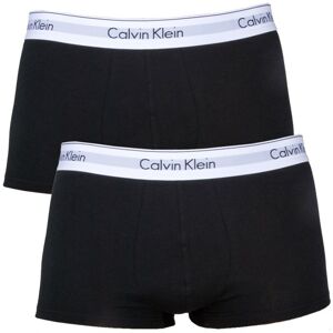 2PACK pánské boxerky Calvin Klein černé (NB1086A-001) L