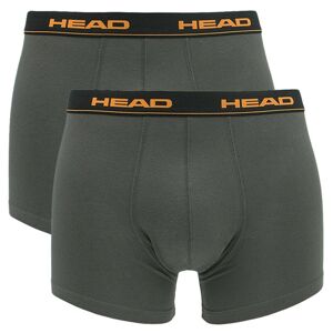 2PACK pánské boxerky HEAD šedé (841001001 862) L