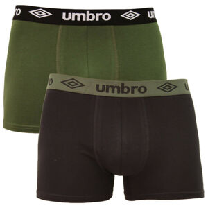 2PACK pánské boxerky Umbro vícebarevné (UMUM0304 A) XL