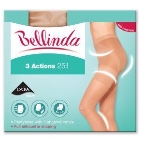 Punčochové kalhoty 3 ACTIONS TIGHTS - BELLINDA - tělová 40-44 (M)