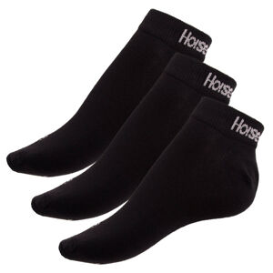 3PACK ponožky Horsefeathers rapid černé 40-43