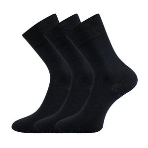 3PACK ponožky Lonka tmavě modré (Bioban) L