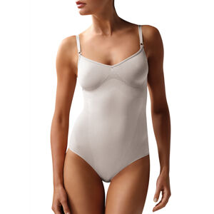 Body dámské stahovací bezešvé Body spalla stretta Bodyeffect Oro Barva: Bílá, Velikost: M/L