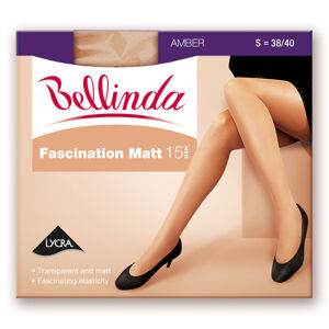 Punčochové kalhoty FASCINATION MATT 15 DEN - BELLINDA - černá 38-40 (S)