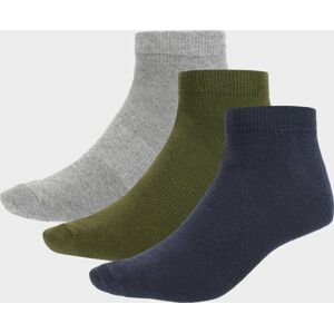 Pánské ponožky Outhorn SOM600 Šedé_khaki_Tmavě modré 39-42