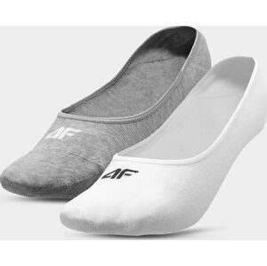 Dámské ponožky 4F SOD304 šedá a bílá šedá a bílá 39-42