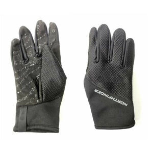 AS-1032OR unisex outdoorové strečové rukavice black L