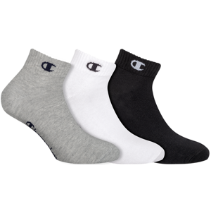 Sportovní ponožky CHAMPION ANKLE SOCKS LEGACY 3x - CHAMPION - šedé 35-38