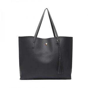 Dámská  kabelka pro formáty A4 Miss Lulu černá - NEW BERRY černá