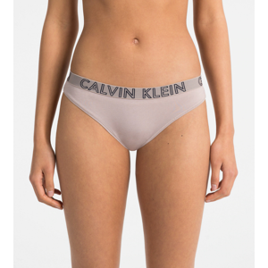 Dámské kalhotky QD3637E - Calvin Klein tělová XS