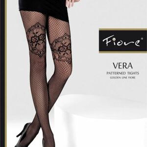 Dámské punčochové kalhoty Vera 5208 - Fiore černá 2-S