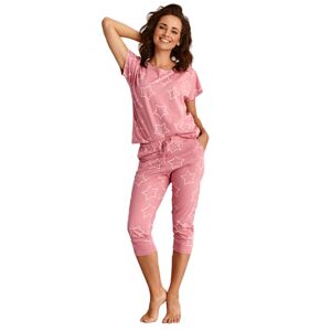 Dámské pyžamo Taro 2490 L Světle růžová