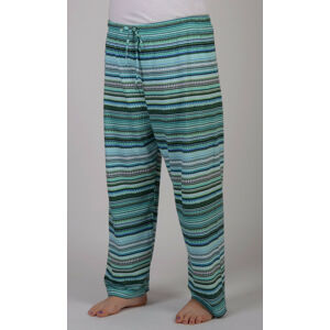 Dámské pyžamové kalhoty Eliza - Vienetta tyrkys-mix barev 2XL