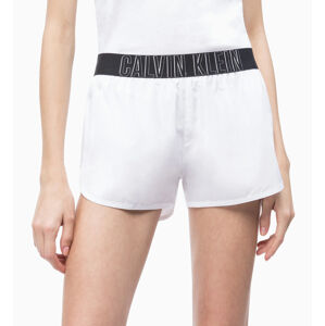 Dámské sportovní šortky KW0KW00701-143 bílá - Calvin Klein bílá M