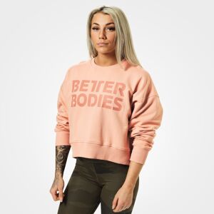 Better Bodies Mikina Chelsea Sweater Peach Beige L