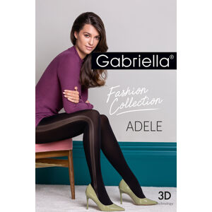 Dámské punčochové kalhoty Gabriella Adele code 438 nero 5-xl