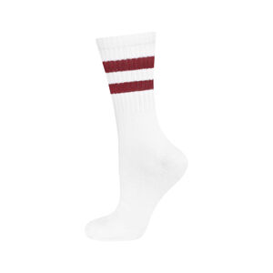 Pánské ponožky s proužky 469 - SOXO bílo-černá 40-45