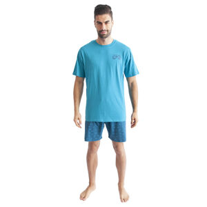 Pánské pyžamo Gino tyrkysové (79094) XL