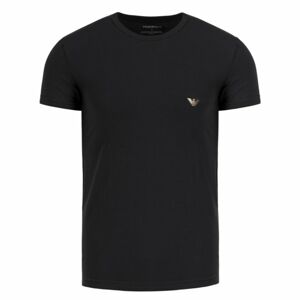 Pánské tričko 111035 9A725 00020 černá - Emporio Armani černá XL