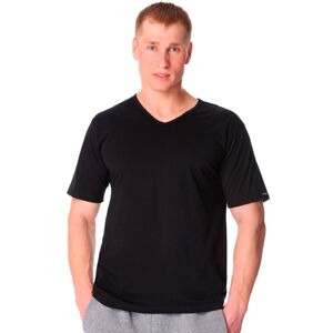 Pánské tričko 201 new plus black - CORNETTE černá 5XL