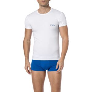 Pánské tričko 2pcs 111670 9P715 14210 bílomodrá - Emporio Armani bílá/modrá L