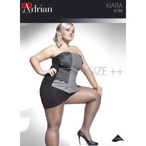 Punčochové kalhoty Kiara 20 Den Size plus - Adrian opal 3XL/4XL