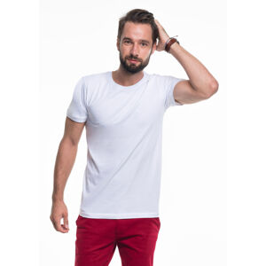 Pánské tričkoT-shirt Heavy Slim 21174-20 - PROMOSTARS bílá XXL