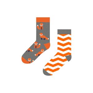 Ponožky HIPSTER 510/671 oranžová 43/46