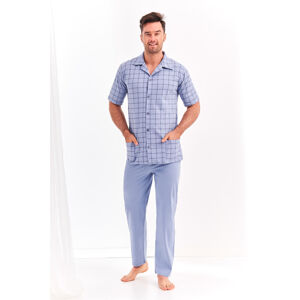 Pánské pyžamo 954 GRACJAN 2XL-3XL modrá 3XL
