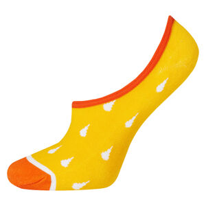 Dámské ponožky SOXO - Citrón žlutá 35–40