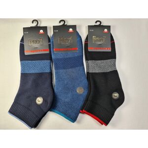 Pánské ponožky PRO 14011 černá 41-44
