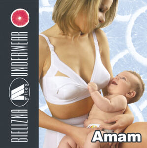 Dámská těhotenská podprsenka Amam bez 85E