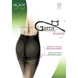 BODY LIFT-UP - Tvarující punčochové kalhoty 20 DEN - GATTA hnědá 3-M