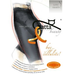Bye Cellulite LONG-SHORTS - Zeštíhlující šortky - GATTA černá XXL