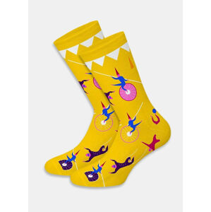 Veselé ponožky Dots Socks cirkus (DTS-SX-441-Y) S
