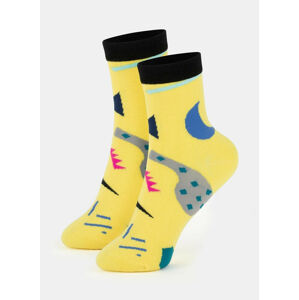 Veselé ponožky Dots Socks žluté (DTS-SX-469-Y) S
